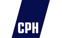 Logo for Copenhagen Airports (CPH).
