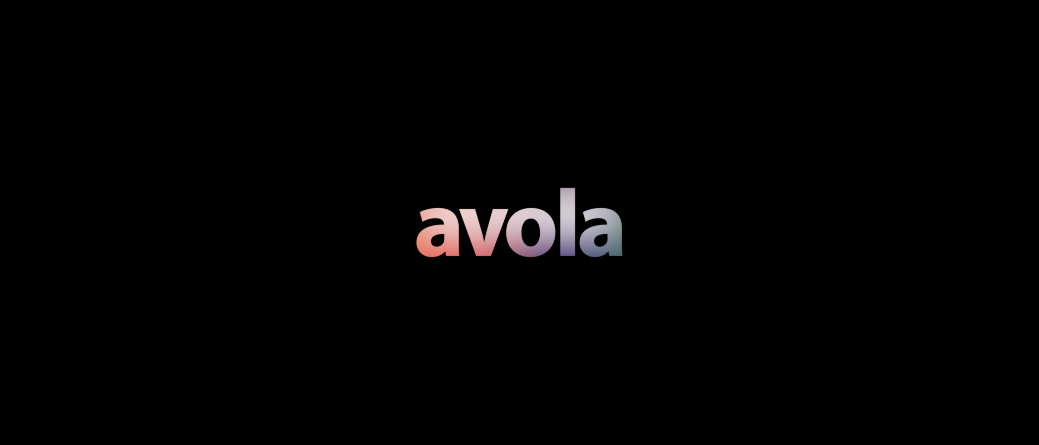 Avola showreel placeholder frame.