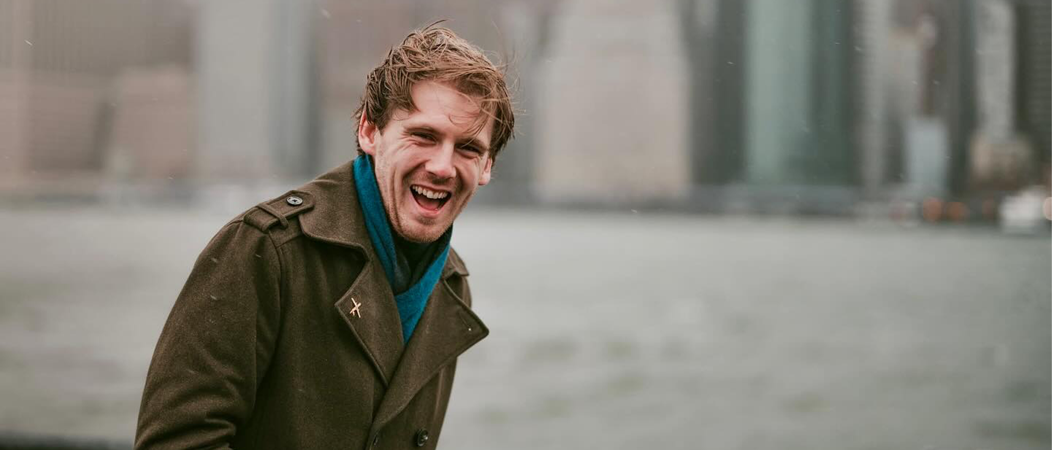 Picture of Mads Tofte Greve in New York.